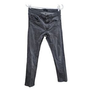 Uniqlo Gray Skinny Jeans Size 31 4 Stretch Low Rise Denim